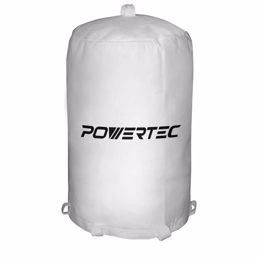 POWERTEC 20 in. x 31 in. 1 Mircon Dust Collector Bag and#8211; XDC Depot