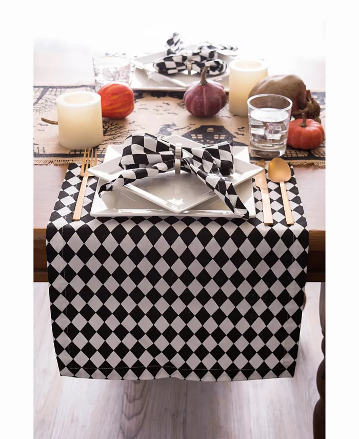 Design Imports Harelquin Print Table Runner