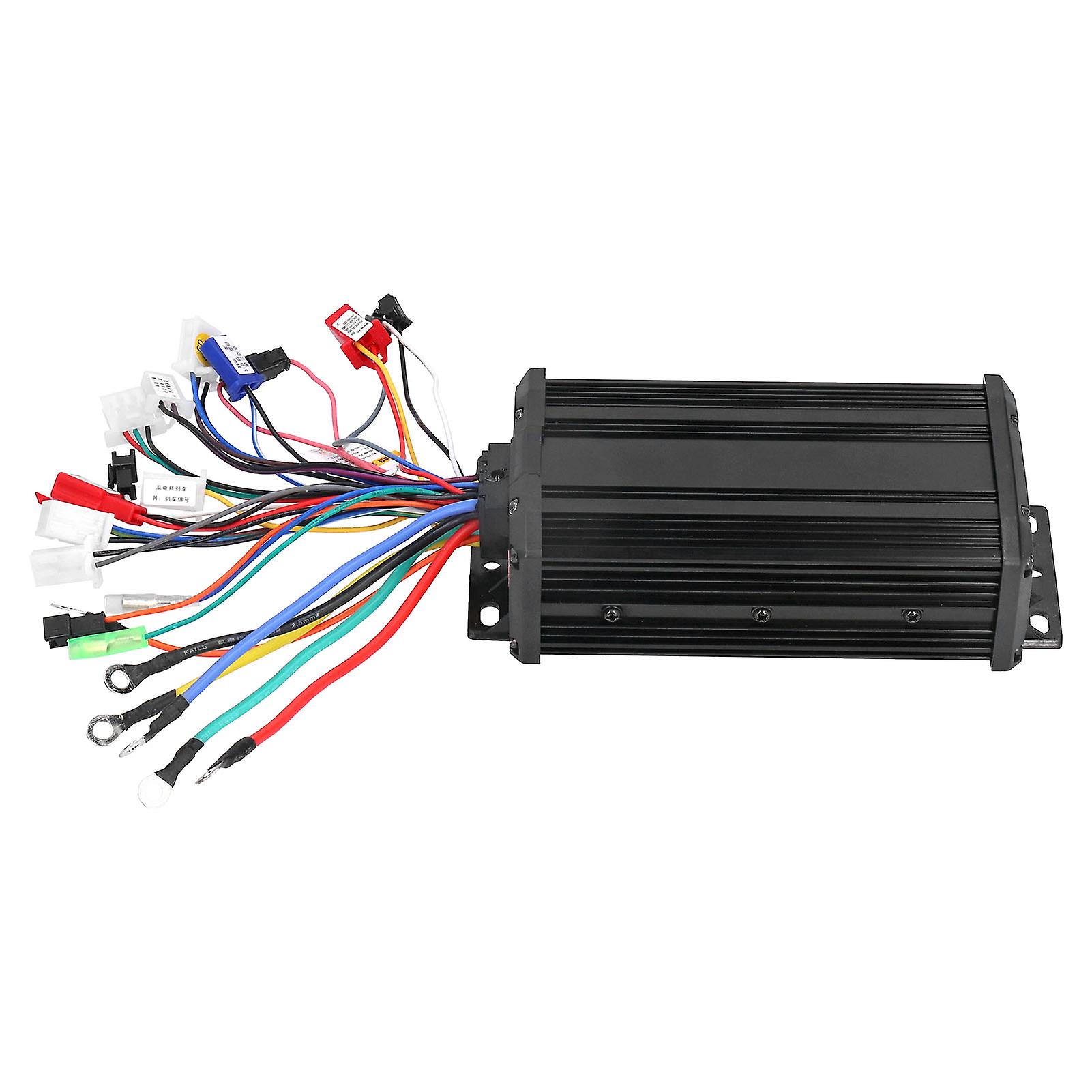 600w Sinusoid Mute Aluminium Electric Scooter Brushless Speed Governing Motor Controller48v