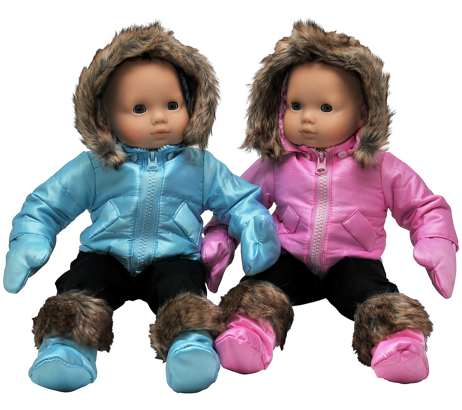 The Queen's Treasures Two 15 Baby Doll 12-Piece Ski Clothes