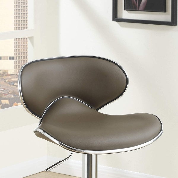 Faux Leather PVC Bar Stool Counter Height Chairs