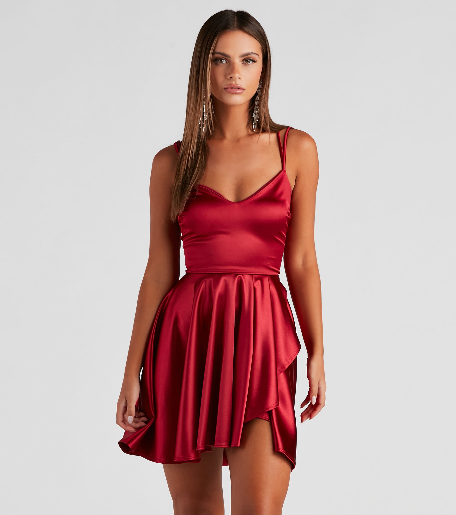 Dancing Diva Satin Skater Dress