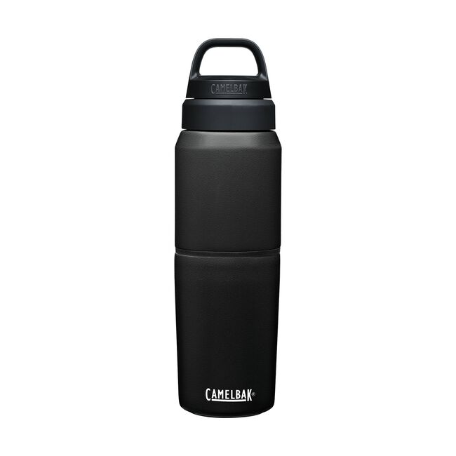 Camelbak MultiBev Vacuum Insulated Stainless Steel Bottle - 17oz/12oz - Black-Black
