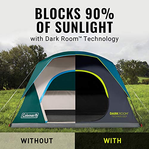 Coleman Camping Tent | Dark Room Skydome Tent