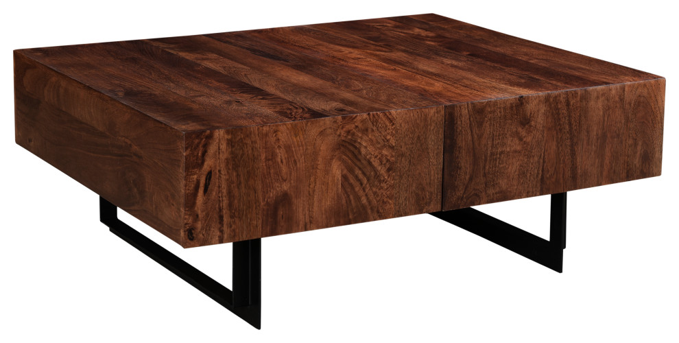 Glide Coffee Table   Industrial   Coffee Tables   by Oak Idea Corporation  Houzz