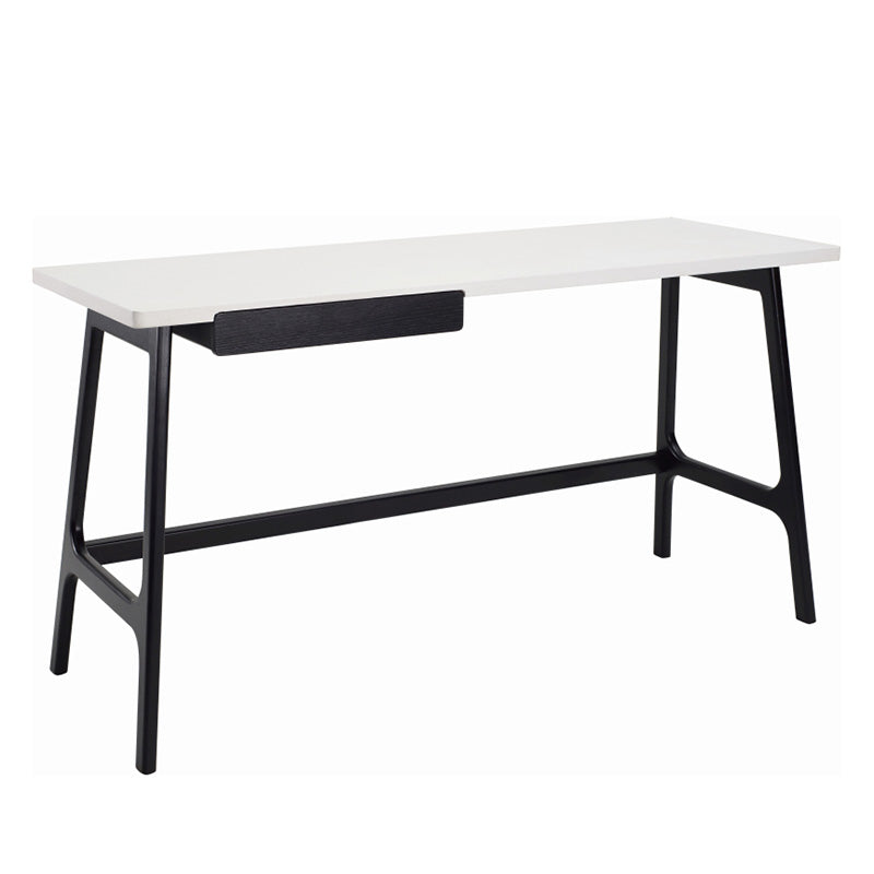 MOREY Study Desk - White & Black