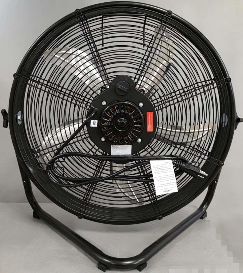 Mainstays 20 inch High Velocity Drum Fan with Wall Mount Bracket， Black