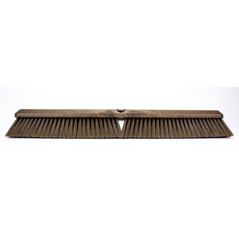 CFS Brands Sparta 18 in. Brown Polypropylene Omni Sweep Push Broom Head (12-Pack) 41891EC01