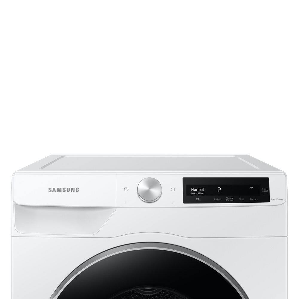  4.0 cu. ft. Smart Dial Heat Pump Dryer with Sensor Dry in White color DV25B6900HW