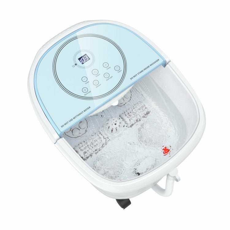 Best 2023 Electric Shiatsu Foot Spa Bath Massager With 3-Angle Shower