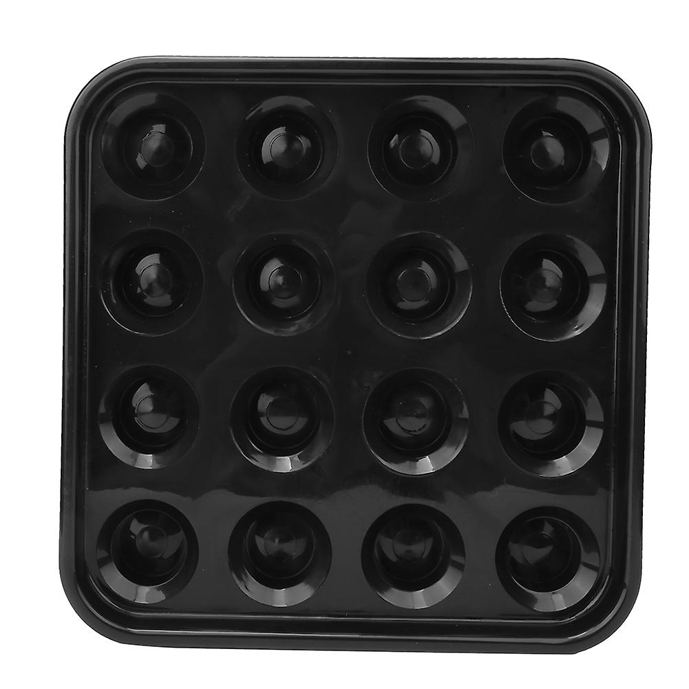 Billiard Ball Storage Tray Holds 16 Balls Pool Accessory For Billiards Parlor Black