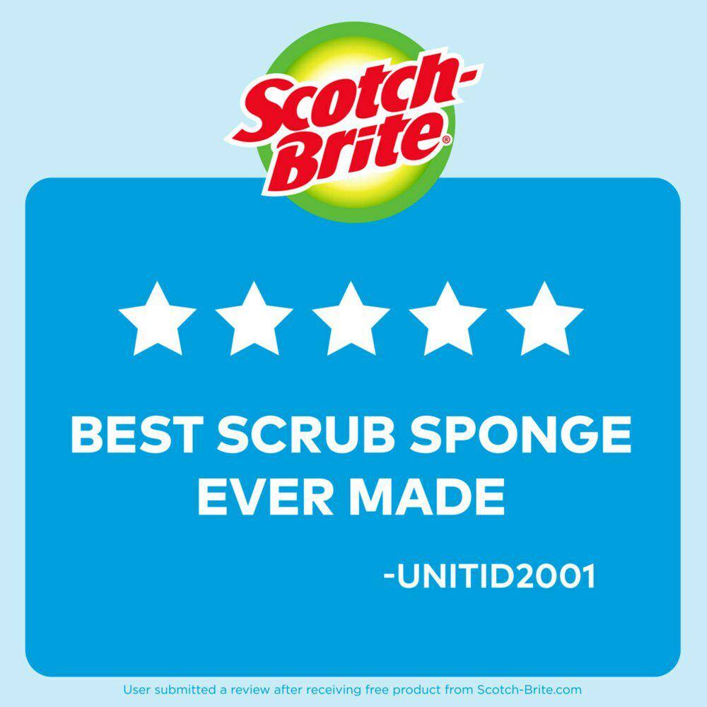 Scotch-Brite Non-Scratch Scrub Sponge (9-Pack) MP-3-8-D COMBO1