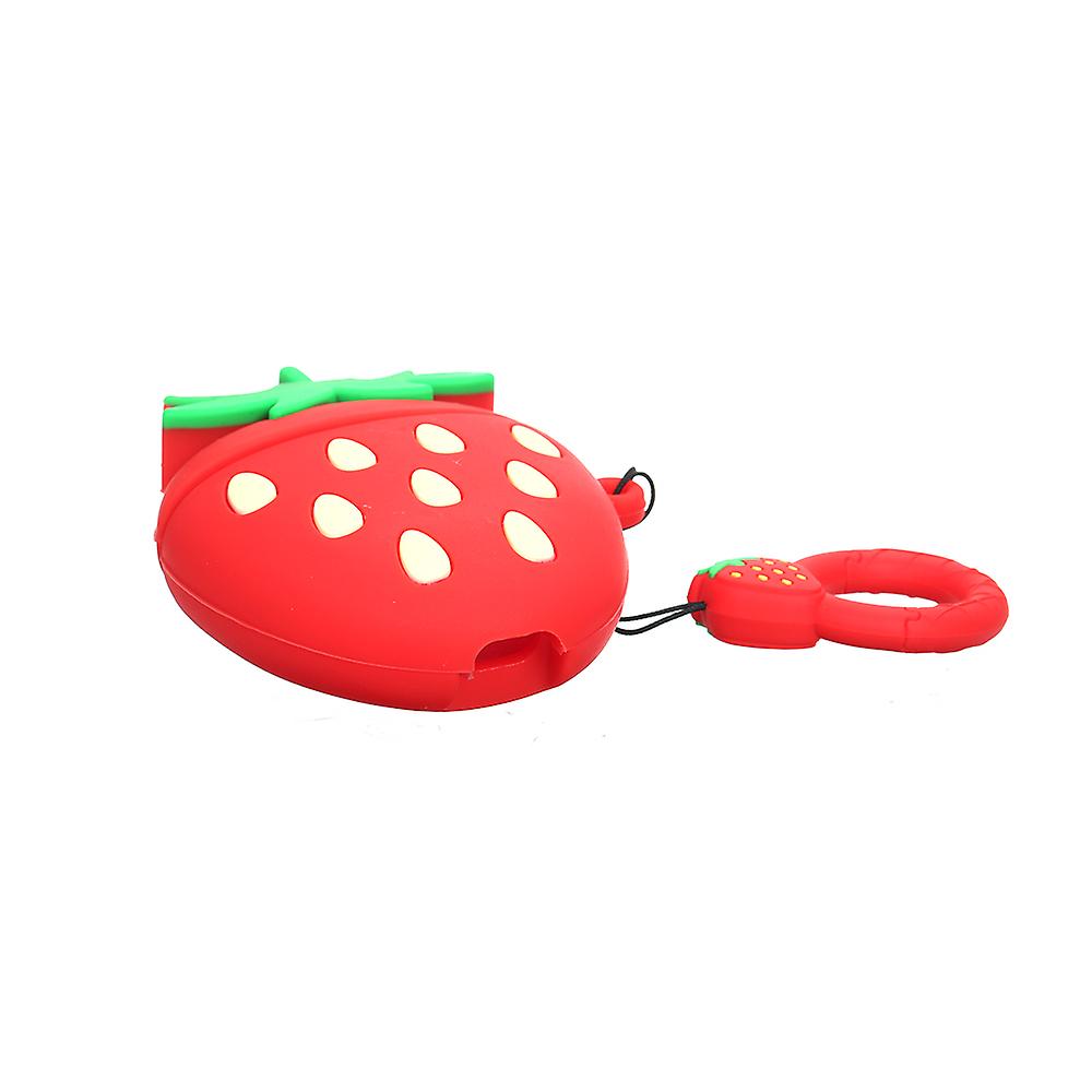 Portable Cute Cartoon 3d Fruit Series Avocado Clamshell-type Earphone Sleeve For 1/2 Generation Rechargeable Earphone  2