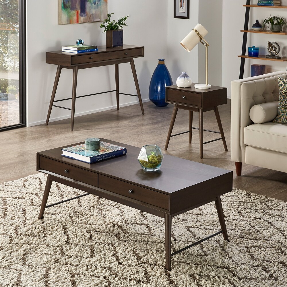 Aksel Wood Accent Tables by iNSPIRE Q Modern