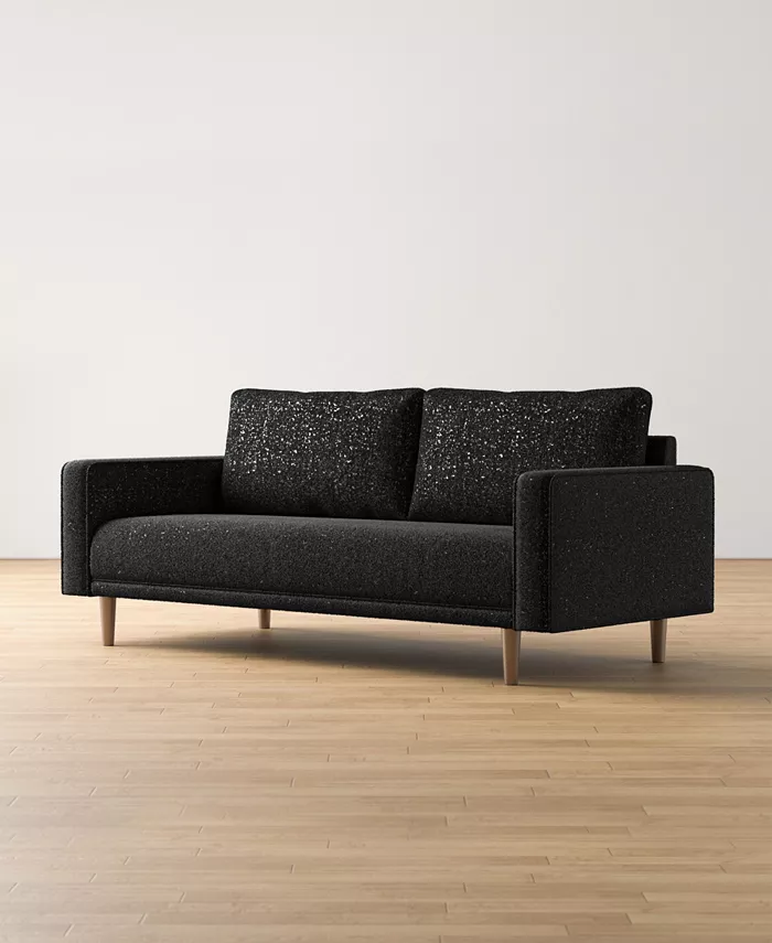 Furniture of America Aurelia 82.5 Boucle Fabric Sofa