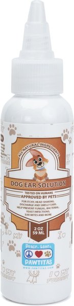 Pawtitas Organic Ear Dog Cleaner