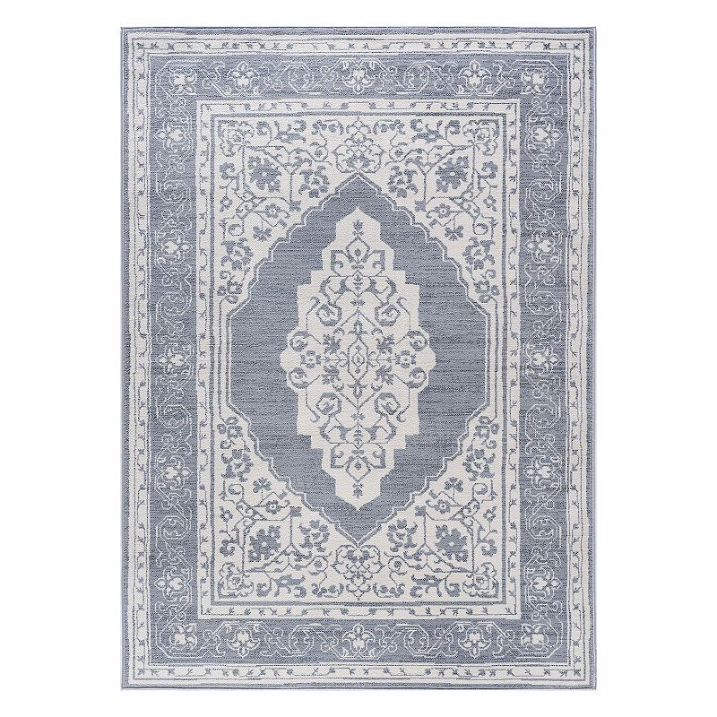 KHL Rugs Kerr Traditional Framed Floral Rug