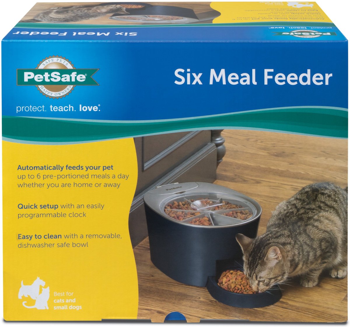 PetSafe 6-Meal Automatic Dog and Cat Feeder