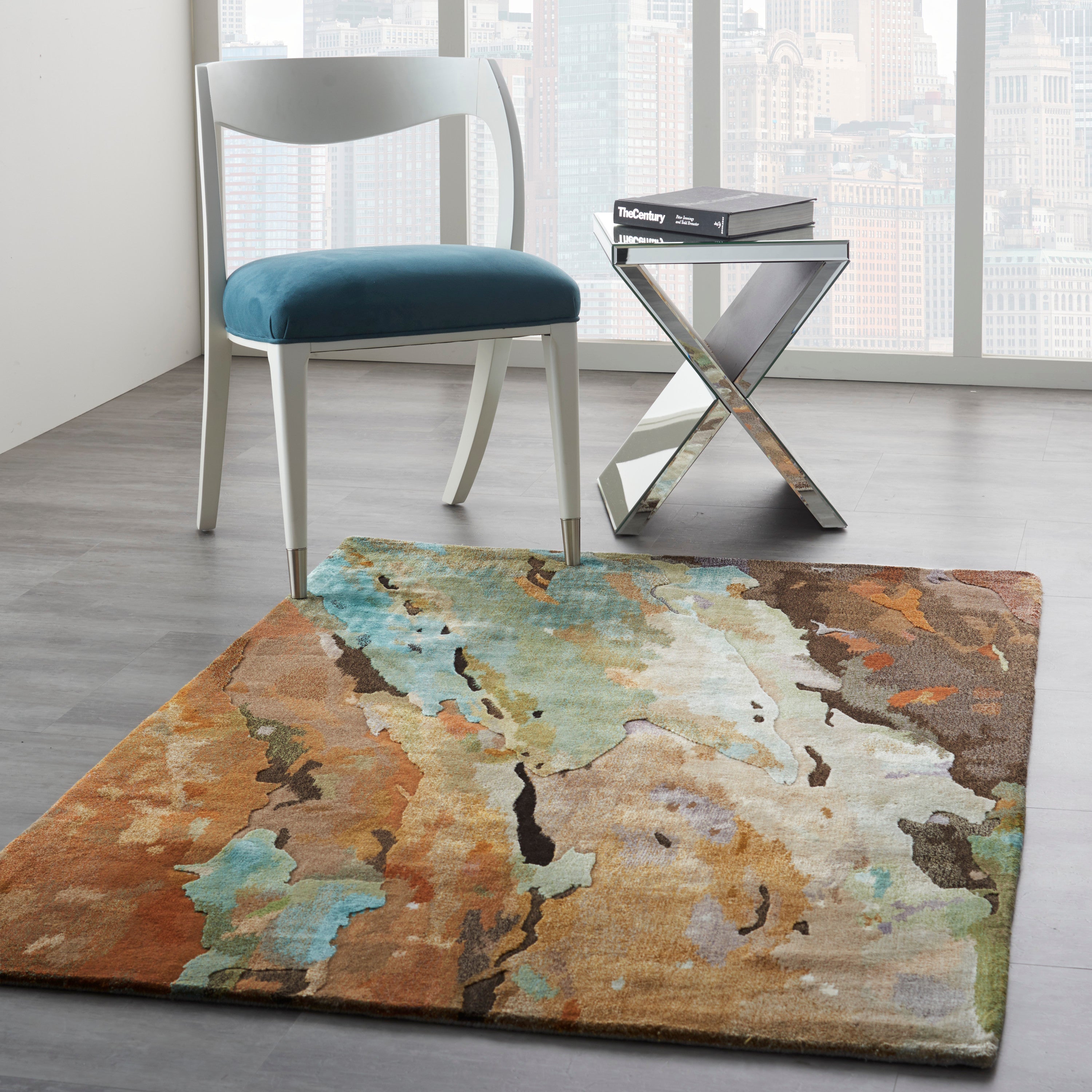 Prismatic Multicolor Rug