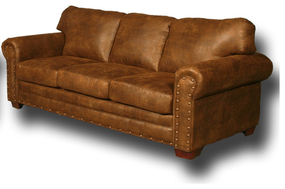 American Furniture Classics Model 8505 20 Buckskin Sleeper Sofa   Transitional   Sleeper Sofas   by Homesquare  Houzz