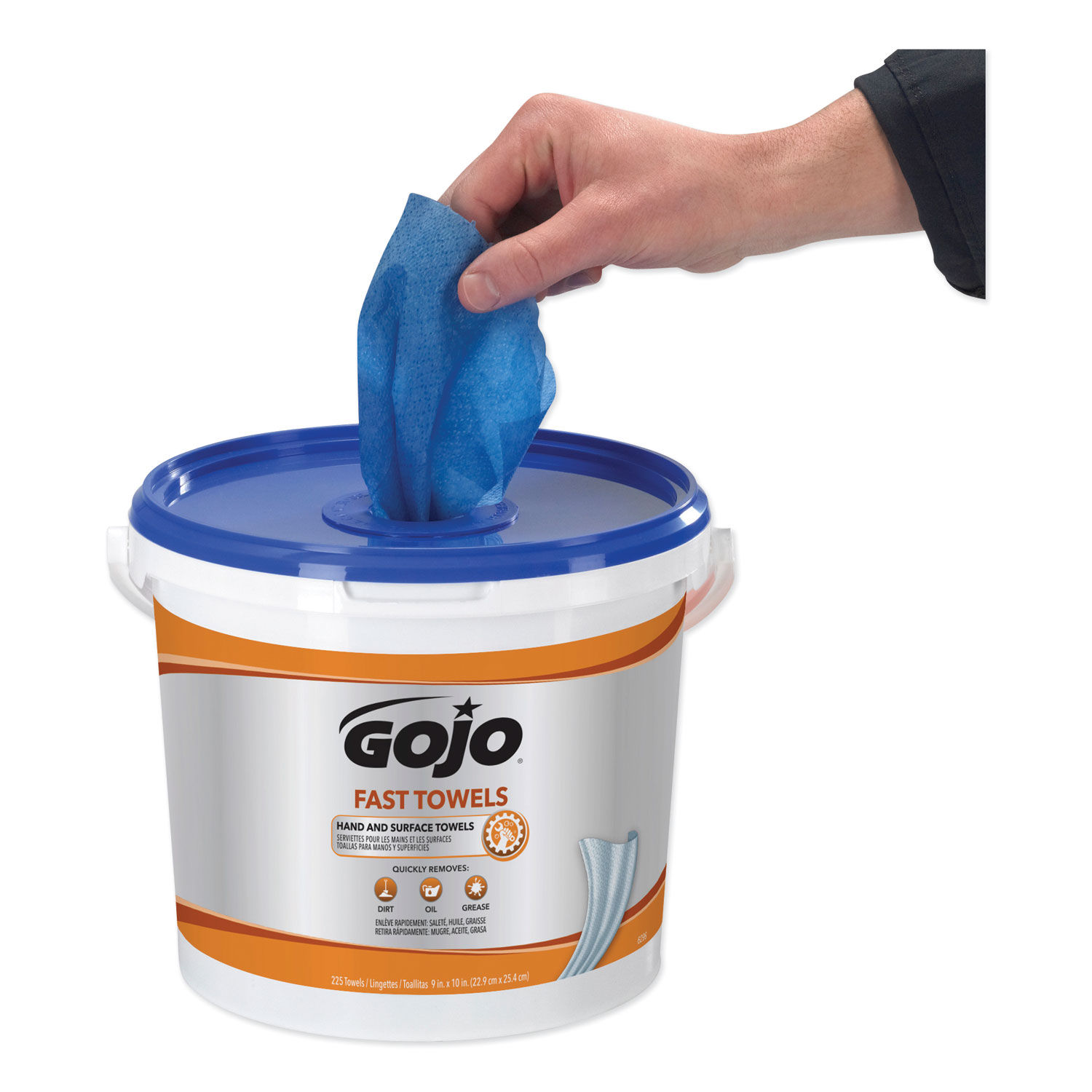 FAST TOWELS Hand Cleaning Towels by GOJOandreg; GOJ629902CT