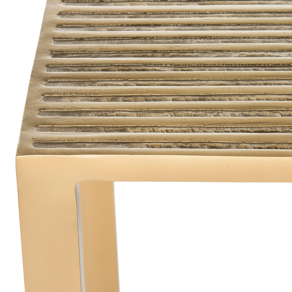 Vana Console Antique Brass   Contemporary   Console Tables   by Peachtree Fine Furniture  Houzz