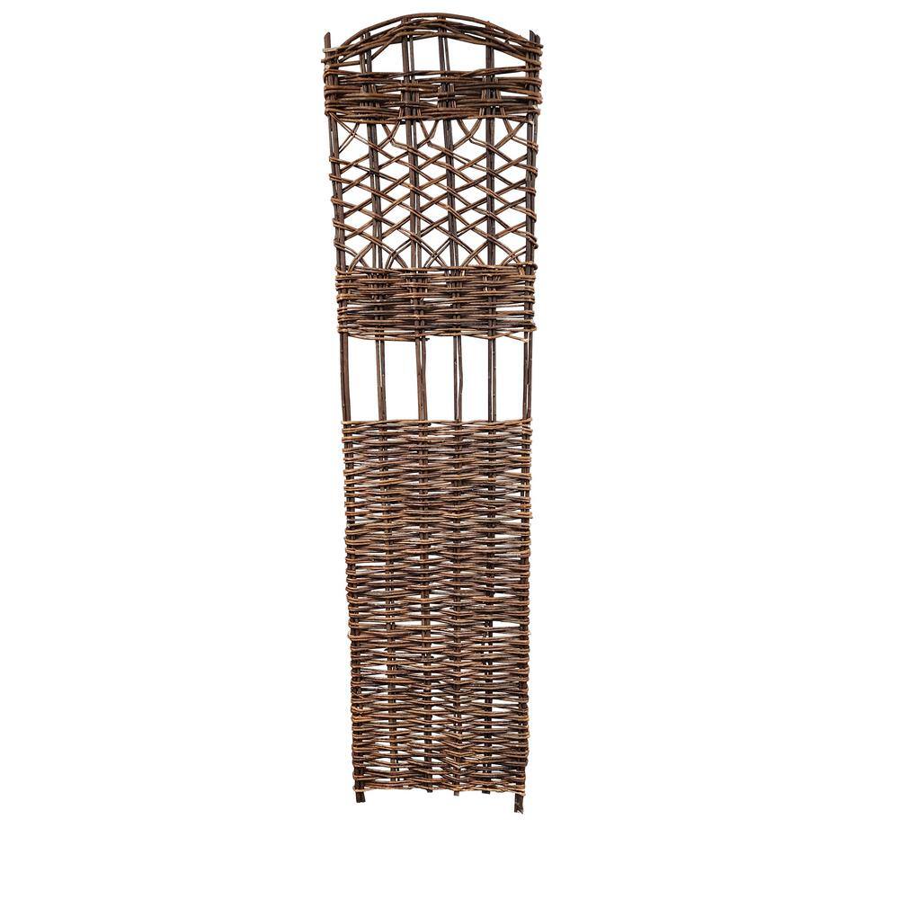 MGP 72 in. H x 18 in. W Willow Woven Trellis WS-68