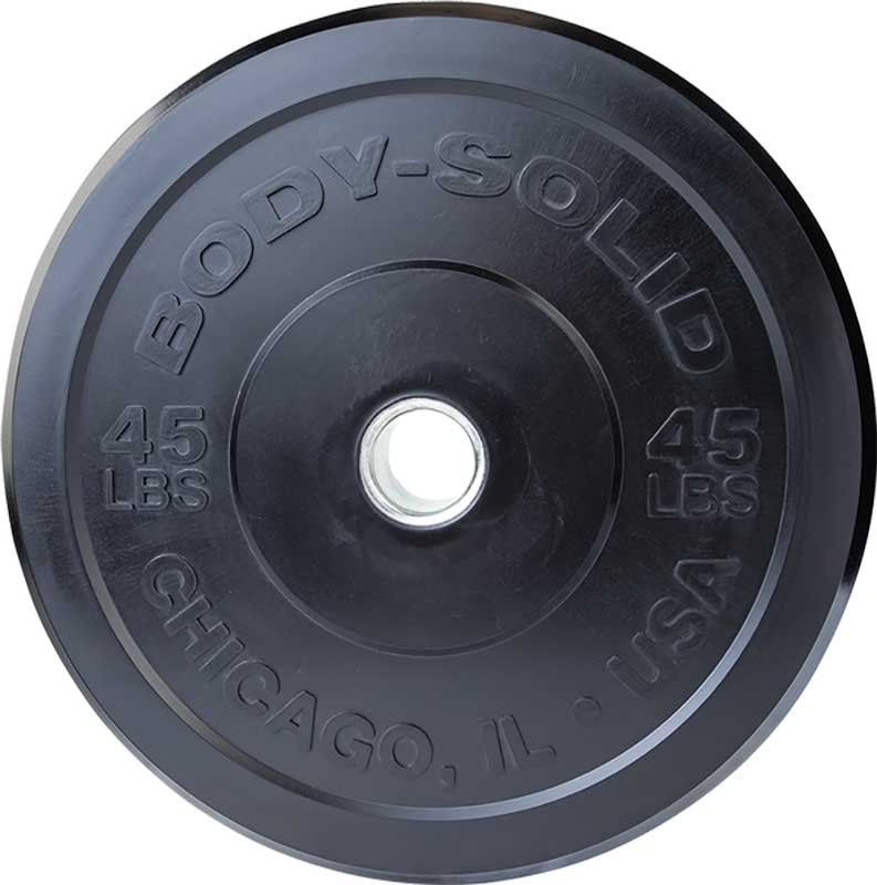 Body-Solid Chicago Extreme Bumper Plates Set