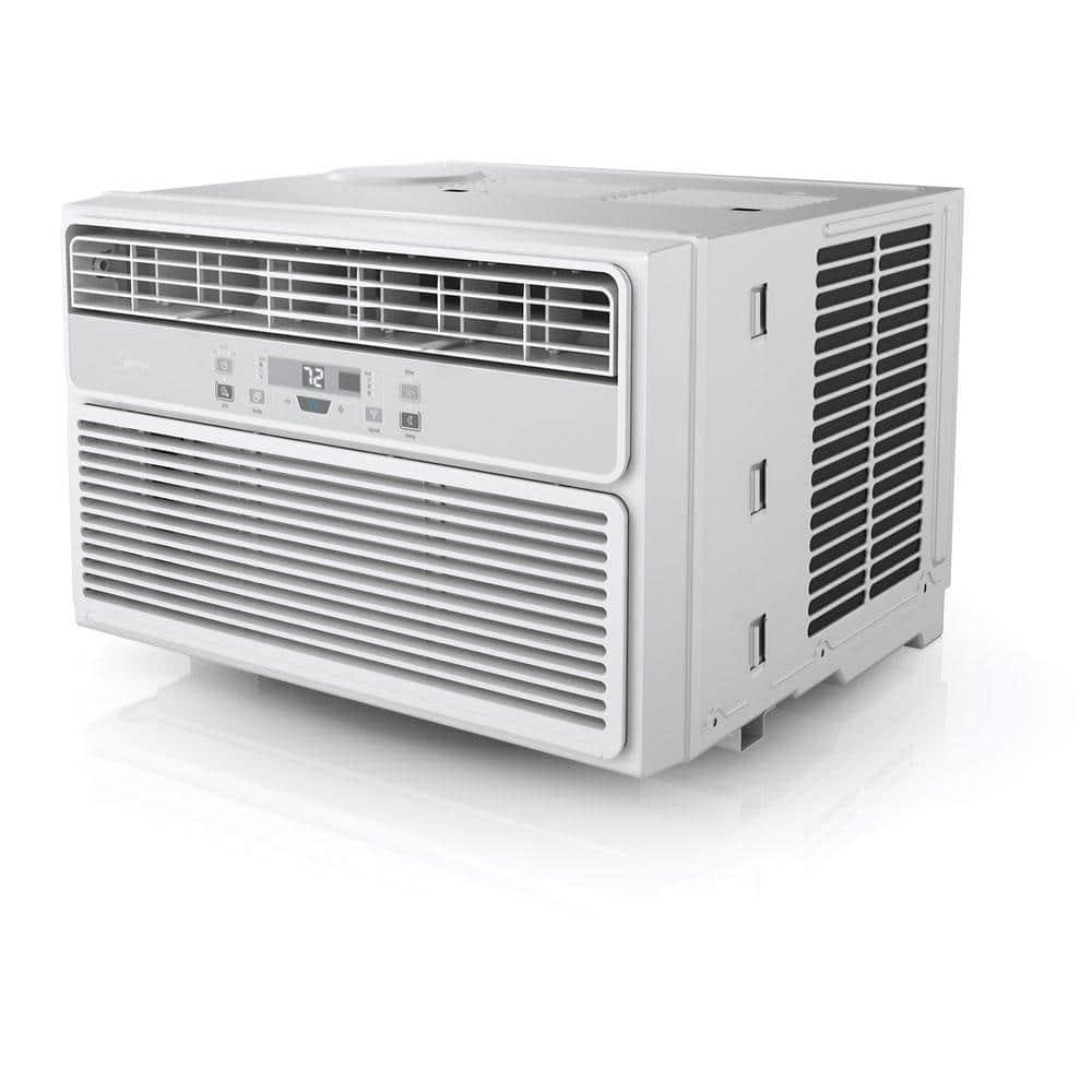 Midea 8000 BTU 115Volt Window Air Conditioner with Remote in White