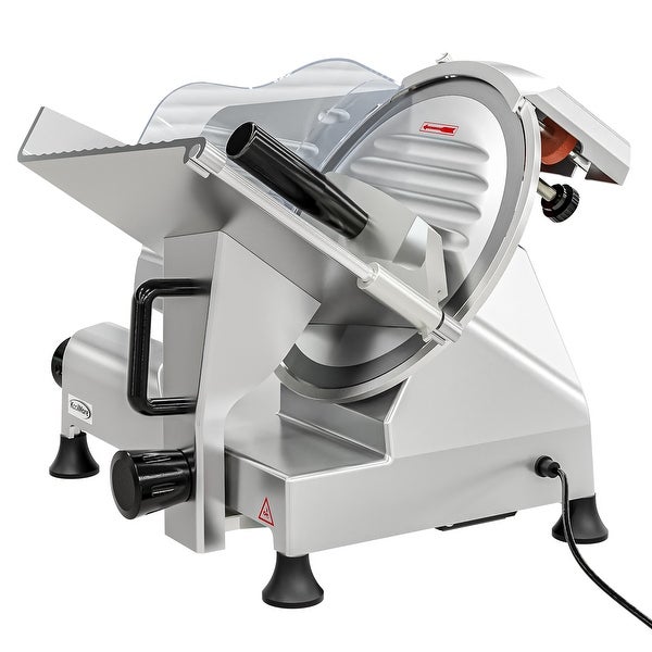 250 W Stainless-Steel 12 in. Commercial Deli Meat Slicer - 12 Inch