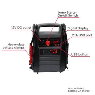 Schumacher Electric DSR ProSeries Automotive 12-Volt 2200 Peak Amp525 Cranking Amp Jump Starter and Portable Power Station DSR114