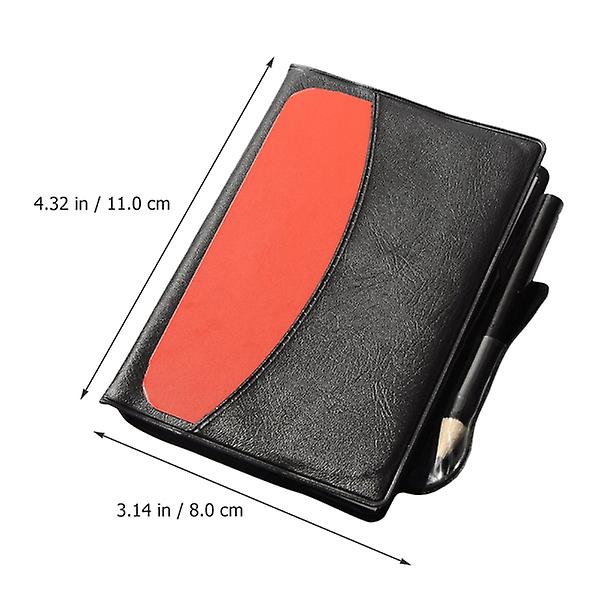 1 Set Of Standard Soccer Cards Portable Referee Kits Multi-function Referee Cards With Whistle Pen