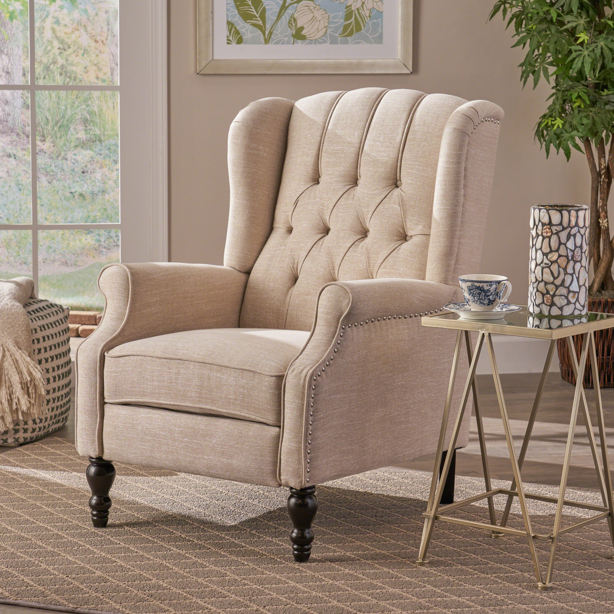 Elizabeth Tufted Back Recliner