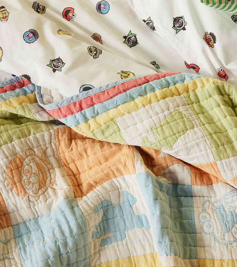 Sesame Street® Toddler Quilt Set