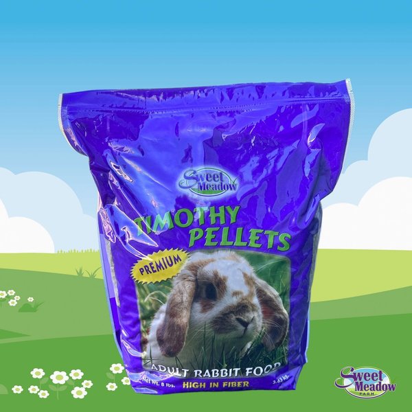 Sweet Meadow Farm Timothy Pellets Adult Rabbit Food