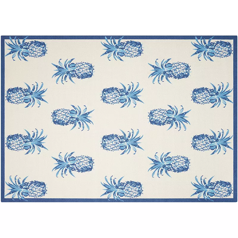 Waverly Sun N' Shade Pineapple Grove Indoor Outdoor Rug