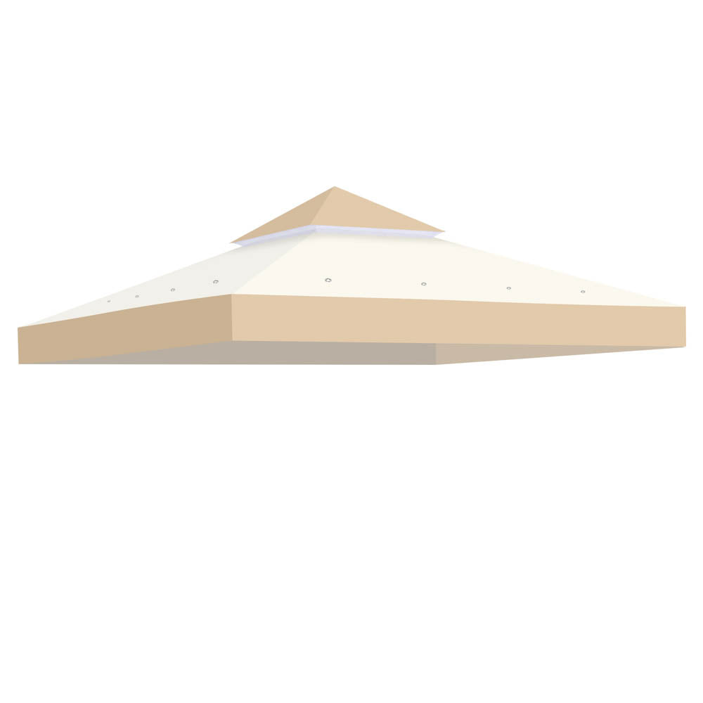 Yescom 8' x 8' Gazebo Canopy Replacement Top Color Optional