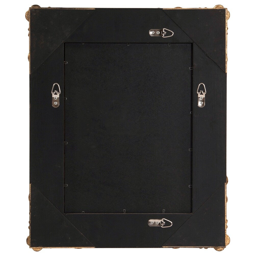 an Andrews Gold Wood Frame Edwin Decorative Wall Mirror   23\