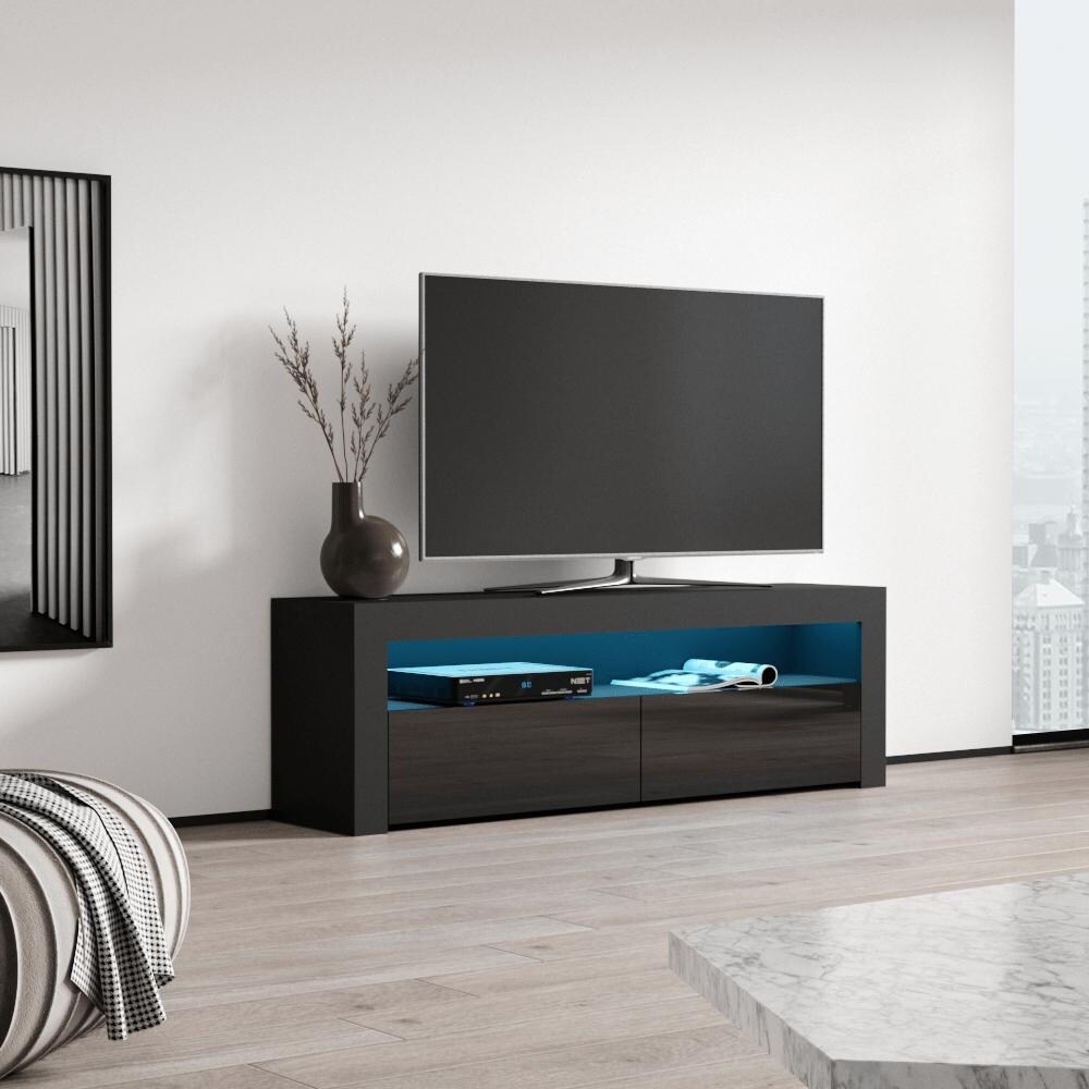 Milano Classic Modern 16 color LED 63 inch TV Stand