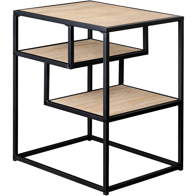 Modern 3 Tier Side Table Saracina Home