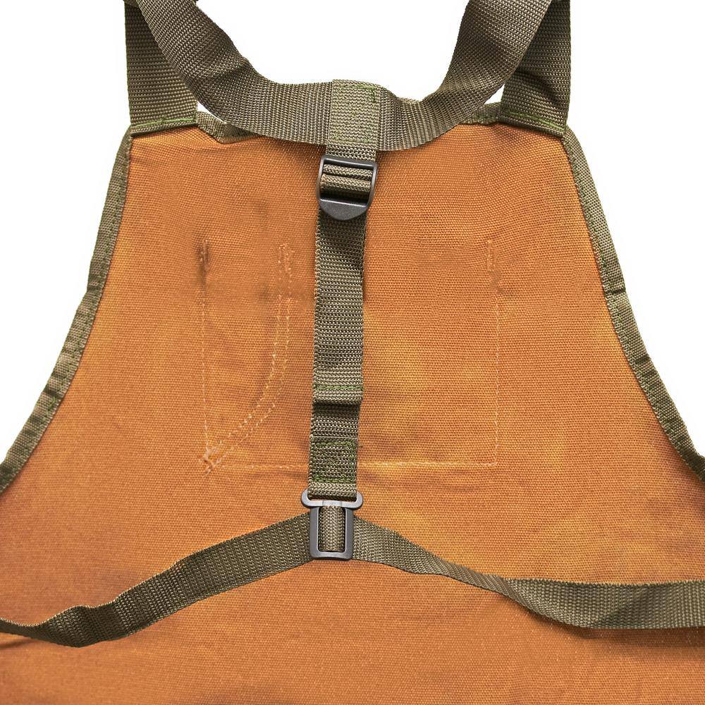 BUCKET BOSS 3-Pocket Duckwear Super Shop Tool Apron 80300