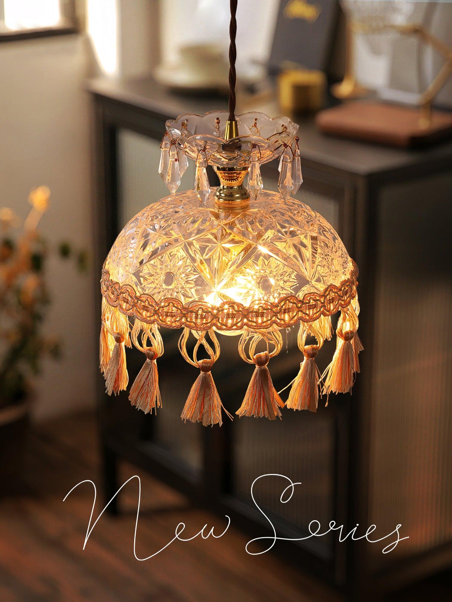 Bowl Tassel Pendant Light