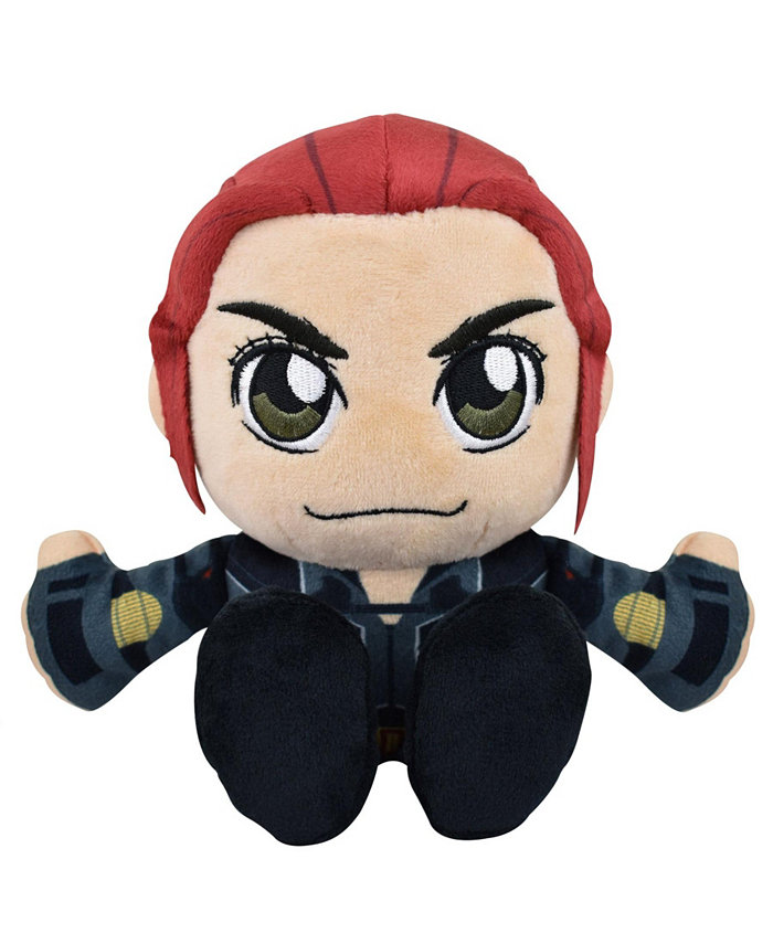 Bleacher Creatures Marvel Black Widow 8 Kuricha Sitting Plush - Soft Chibi Inspired Plush Toy