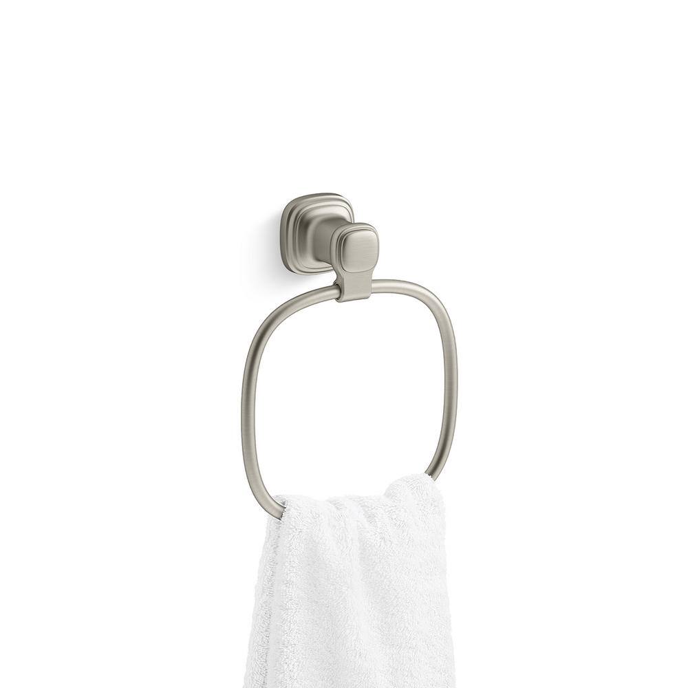 KOHLER Numista Towel Ring in Brushed Nickel R30663-BN