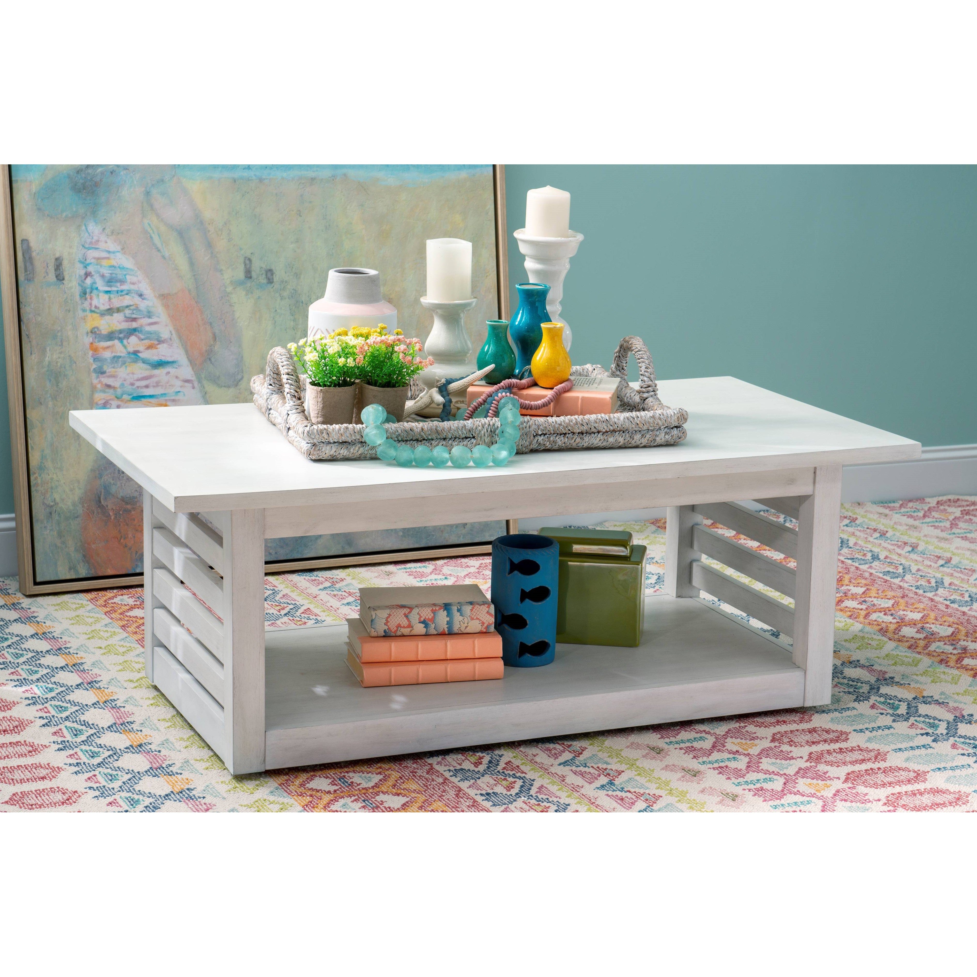 Coastal White 50 Coffee Table