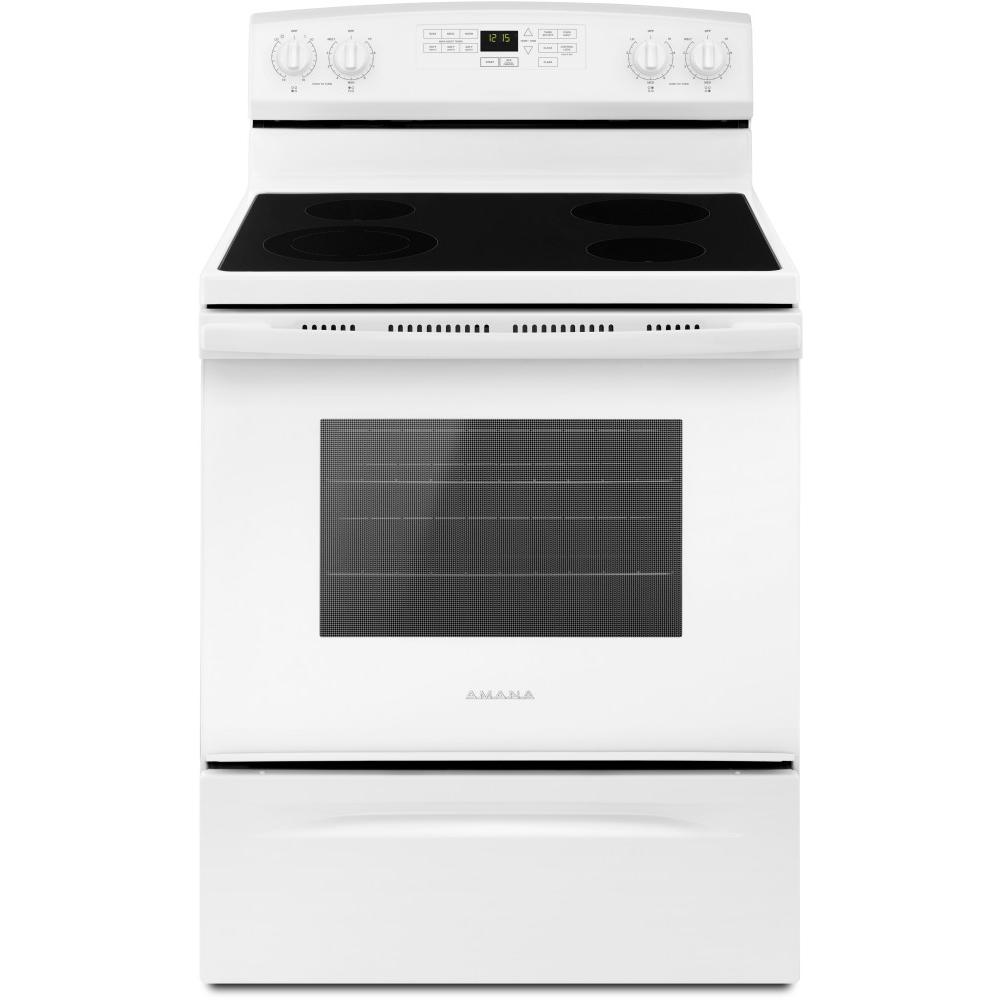 Amana 30-inch Freestanding Electric Range AER6603SFW