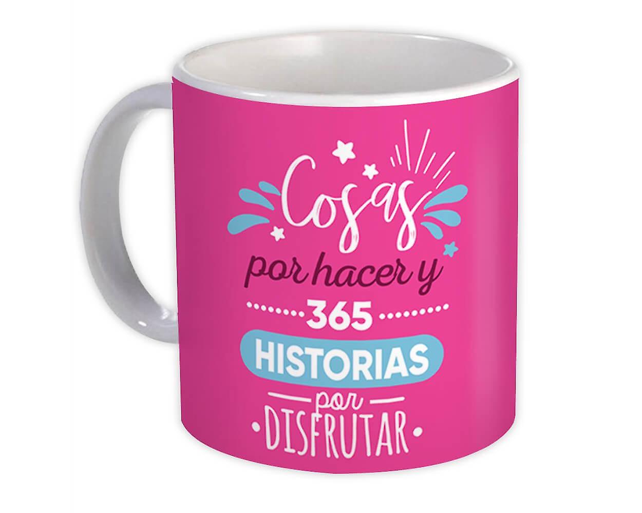 Gift Mug: 360 Histories To Enjoy Spanish