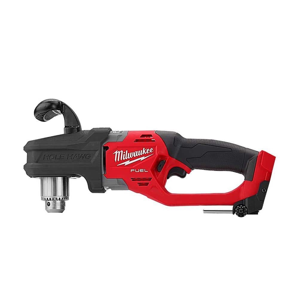 Milwaukee M18 FUEL GEN II 18V Lithium-Ion Brushless Cordless 1/2 in. Hole Hawg Right Angle Drill (Tool-Only)