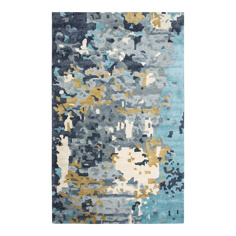 Alora Decor Lapis Kevin Wool Blend Rug