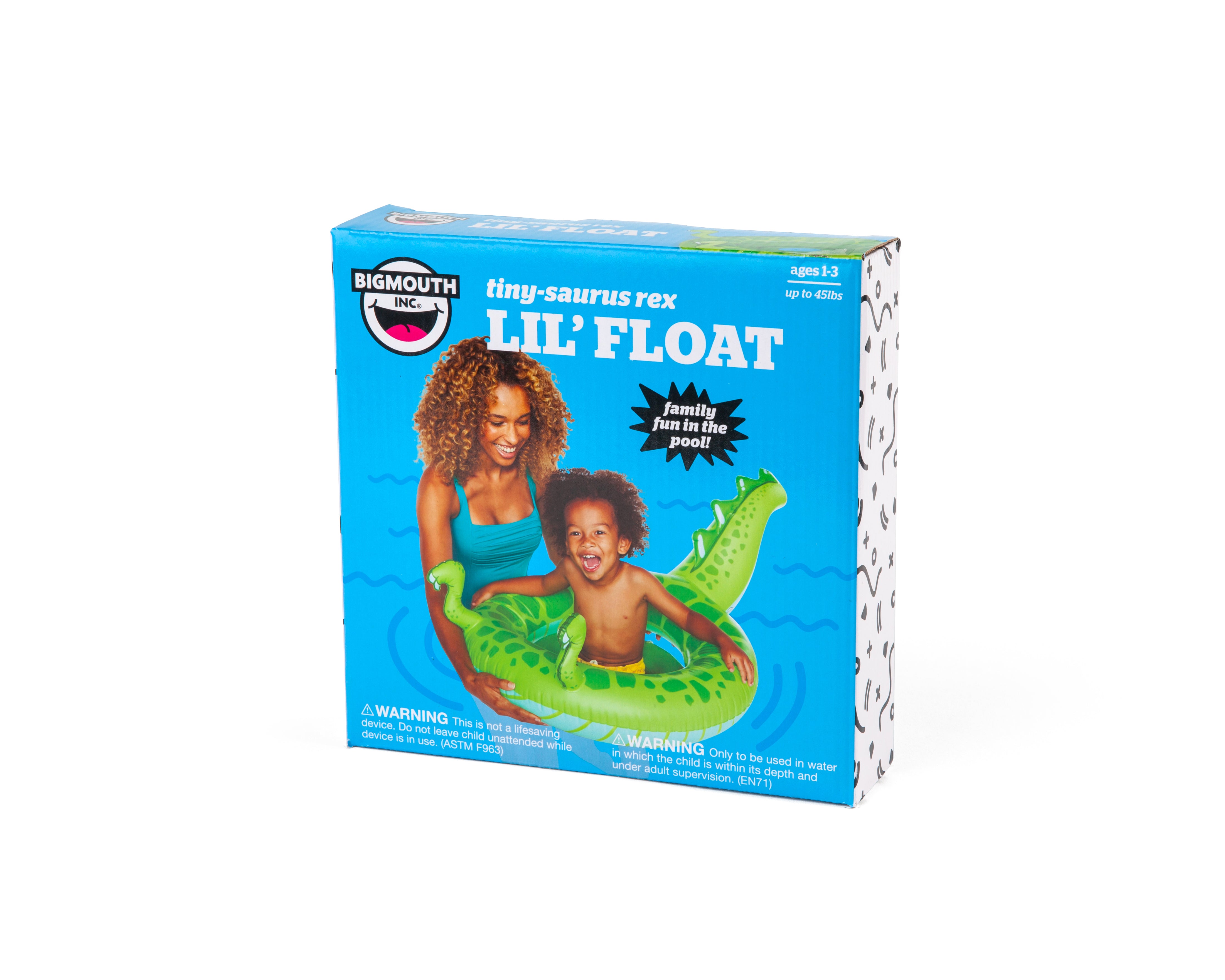 BigMouth Inc. "Tiny-Saurus-Rex" T-Rex Lil' Water Float - Pool Float for Kids Ages 1-3